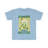 Plus Minus Co Summer are made for Mojitos T-Shirt || Mojito Summer Drink Shirt || Drinking Alcohol Tee || Shirt for Beach || Summer Party Tshirt, view 4
