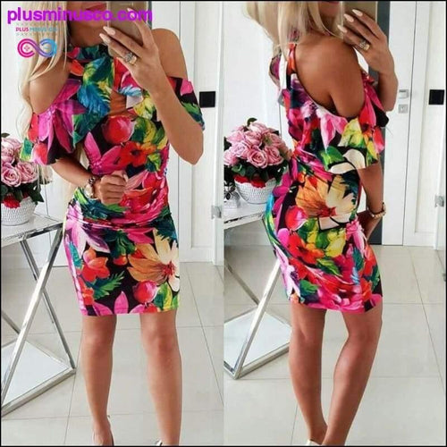 Plus Minus Co Summer Beach Casual Dress at PlusMinusCo.com
