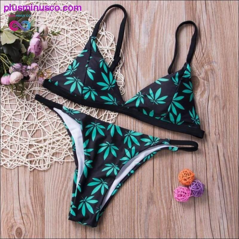 Plus Minus Co Summer Bikini Set Women 2019 Summer Multicolors Push Up