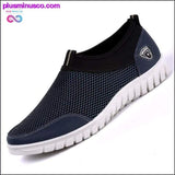 Plus Minus Co Summer Mesh Shoe Sneakers For Men Breathable Casual Shoes, view 3