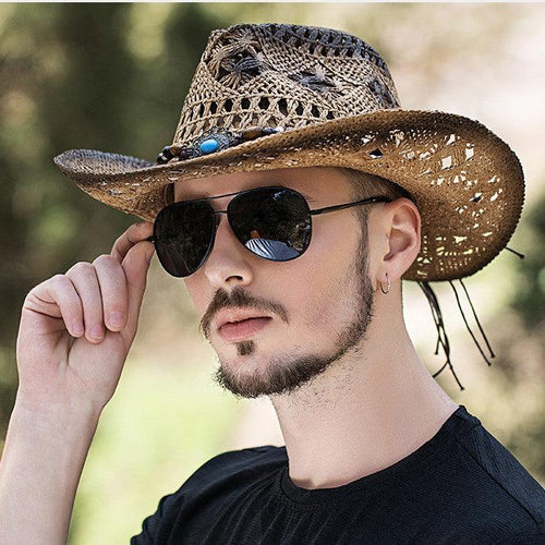 Plus Minus Co Summer Outdoor Beach Hollow Breathable Sun Hat