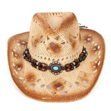 Plus Minus Co Summer Outdoor Beach Hollow Breathable Sun Hat, view 2