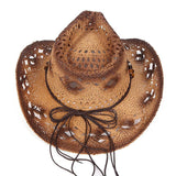 Plus Minus Co Summer Outdoor Beach Hollow Breathable Sun Hat, view 4