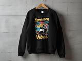 Plus Minus Co Summer Vibes Graphic T-Shirt - Beach Sun Fun Tee - Casual Summer Apparel, view 2