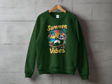 Plus Minus Co Summer Vibes Graphic T-Shirt - Beach Sun Fun Tee - Casual Summer Apparel, view 4