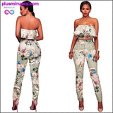 Plus Minus Co Summer Women Clothes Plus size Flower two piece set Print, view 6