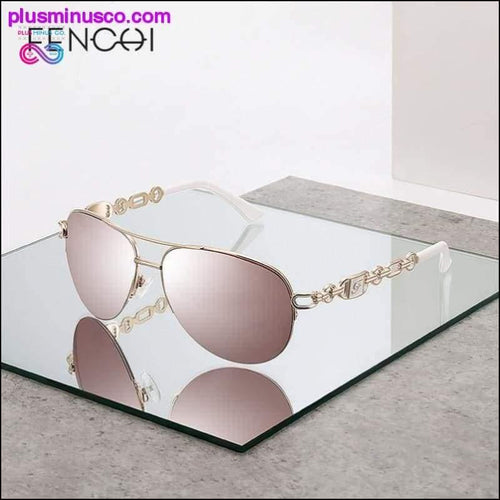 Plus Minus Co Sunglasses women Polarized uv 400 oculos Pink Pilot Mirror