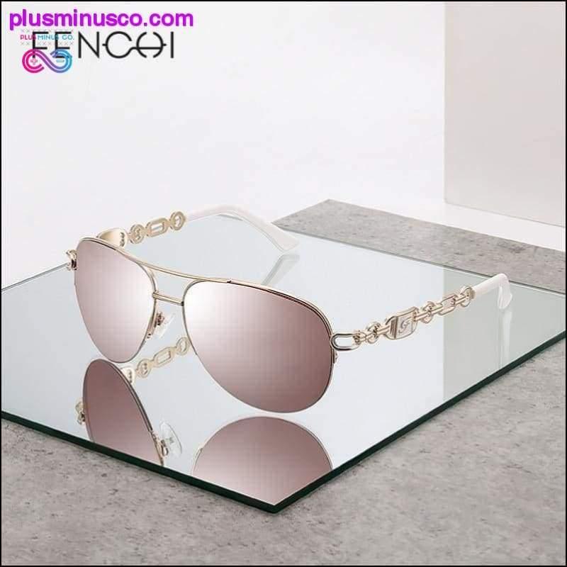 Plus Minus Co Sunglasses women Polarized uv 400 oculos Pink Pilot Mirror