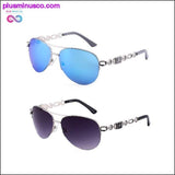 Plus Minus Co Sunglasses women Polarized uv 400 oculos Pink Pilot Mirror, view 3