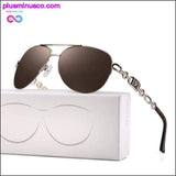 Plus Minus Co Sunglasses women Polarized uv 400 oculos Pink Pilot Mirror, view 4