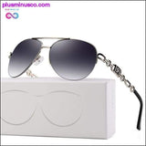 Plus Minus Co Sunglasses women Polarized uv 400 oculos Pink Pilot Mirror, view 6
