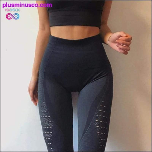 Plus Minus Co Super Stretchy Compression Jogger Pants for Women Seamless