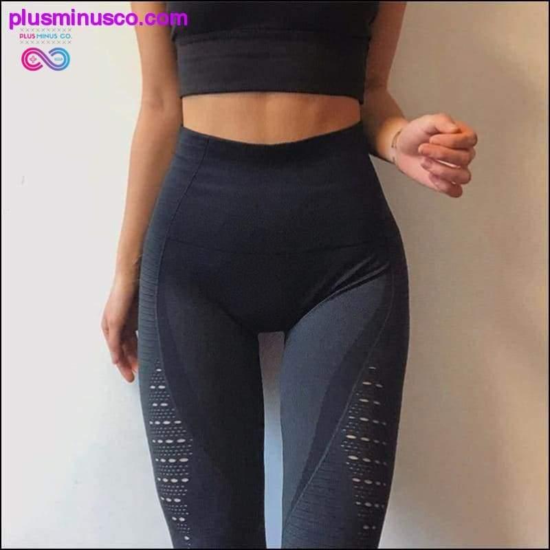 Plus Minus Co Super Stretchy Compression Jogger Pants for Women Seamless