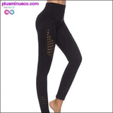 Plus Minus Co Super Stretchy Compression Jogger Pants for Women Seamless, view 2