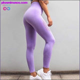 Plus Minus Co Super Stretchy Compression Jogger Pants for Women Seamless, view 3