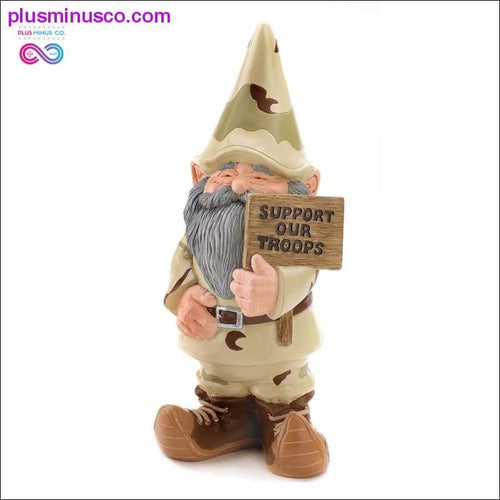Plus Minus Co Support Our Troops Gnome ll Plusminusco.com