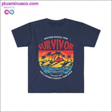 Plus Minus Co Another School Year Survivor Teachers Funny T-shirt (Dark, view 5