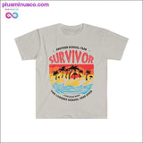Plus Minus Co Another School Year Survivor Teachers Funny T-shirt (Light, view 2