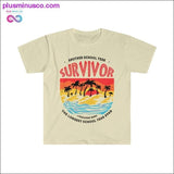 Plus Minus Co Another School Year Survivor Teachers Funny T-shirt (Light, view 4