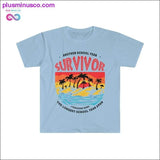 Plus Minus Co Another School Year Survivor Teachers Funny T-shirt (Light, view 5