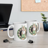 Plus Minus Co Taurus Mugs,Taurus Zodiac Mug, Zodiac Coffee mug, Taurus mug, artistic Taurus mug, Taurus birthday gift, Taurus zodiac mug, view 2