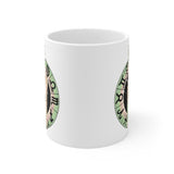 Plus Minus Co Taurus Mugs,Taurus Zodiac Mug, Zodiac Coffee mug, Taurus mug, artistic Taurus mug, Taurus birthday gift, Taurus zodiac mug, view 3
