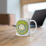 Plus Minus Co Taurus Zodiac Mug, Taurus Mug, April 20 to May 20 born Zodiac Gift, Zodiac Sign, Horoscope Gift, Astrology Gift, Mug || Taurus birth, view 2