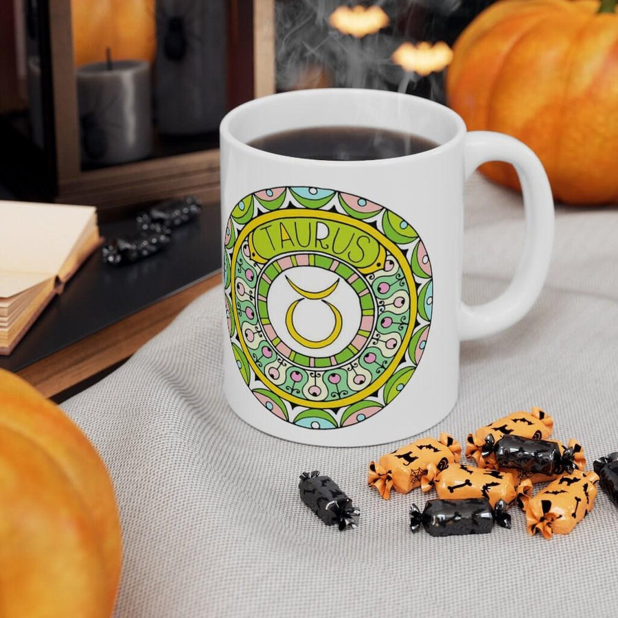 Plus Minus Co Taurus Zodiac Mug, Taurus Mug, April 20 to May 20 born Zodiac Gift, Zodiac Sign, Horoscope Gift, Astrology Gift, Mug || Taurus birth