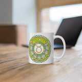 Plus Minus Co Taurus Zodiac Mug, Taurus Mug, April 20 to May 20 born Zodiac Gift, Zodiac Sign, Horoscope Gift, Astrology Gift, Mug || Taurus birth, view 2