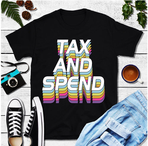 Plus Minus Co Tax And Spend, Multicolor Print T-Shirts, Liberal Shirt, Political shirt, Politics, Liberal