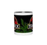 Plus Minus Co Tea Rex Accent Mugs || T Rex Mugs Tea Rex Accent Mugs, Dinosaurs Mug, mr tea rex mug , ms tea rex mug, Tea Lover Gift, view 4