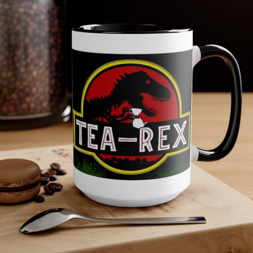 Plus Minus Co Tea Rex Accent Mugs || T Rex Mugs Tea Rex Accent Mugs, Dinosaurs Mug, mr tea rex mug , ms tea rex mug, Tea Lover Gift