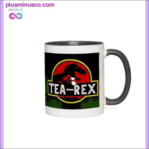 Plus Minus Co Tea Rex Accent Mugs