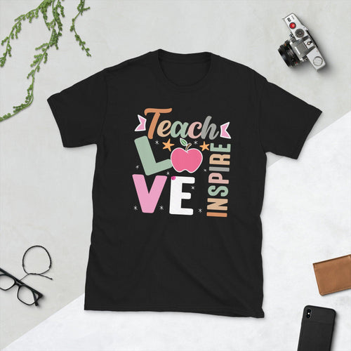 Plus Minus Co Teach Love Inspire, Motivational Teacher Student T-shirt, Educator Shirt