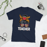 Plus Minus Co Teacher Shirts Women Graphic Tee Back to School Teaching Tshirt Kindergarten Teachers Gift T-Shirt, view 2