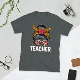 Plus Minus Co Teacher Shirts Women Graphic Tee Back to School Teaching Tshirt Kindergarten Teachers Gift T-Shirt, view 3