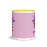 Plus Minus Co Teachers can do virtually anything Mug with Color Inside Teacher Mug, Teacher Gift Ideas, Teacher Quote Mug || Plusminusco, view 3