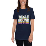 Plus Minus Co Texas Bound Unisex T-Shirt, view 2