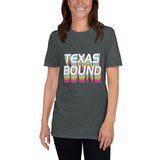 Plus Minus Co Texas Bound Unisex T-Shirt, view 3
