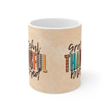 Plus Minus Co Thanksgiving, Be Thankful Mug, Thanksgiving mug, Thanksgiving gifts, Fall Mug, Autumn Coffee Mug, Holiday Mug Happy Thanksgiving, Happy Fall, view 2