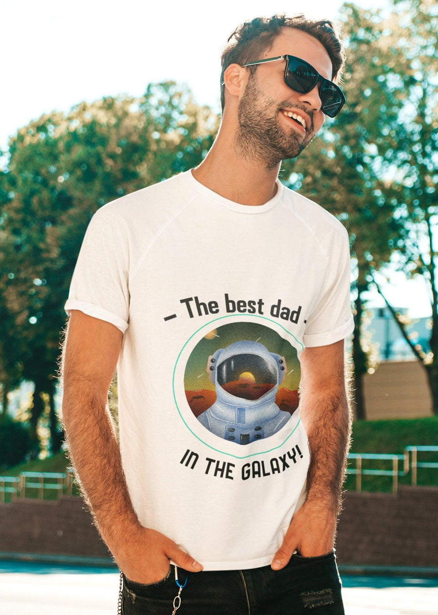 Plus Minus Co The Best Dad In The Galaxy T-Shirts, funny father day gift, funny Star Wars shirt, Darth Vader and Leia, Star Wars Family