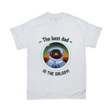 Plus Minus Co The Best Dad In The Galaxy T-Shirts, funny father day gift, funny Star Wars shirt, Darth Vader and Leia, Star Wars Family, view 4