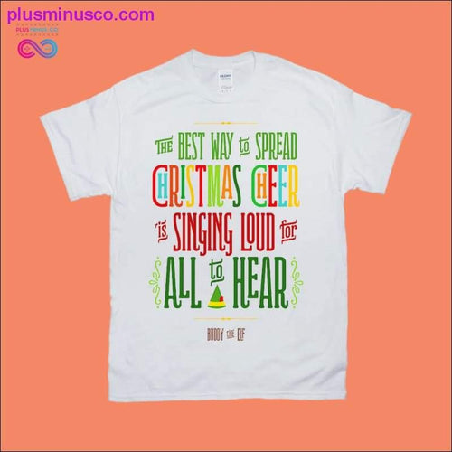 Plus Minus Co The best way to spread Christmas Cheer is singing loud for