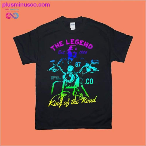 Plus Minus Co The Legend King of the Road Color T-Shirts