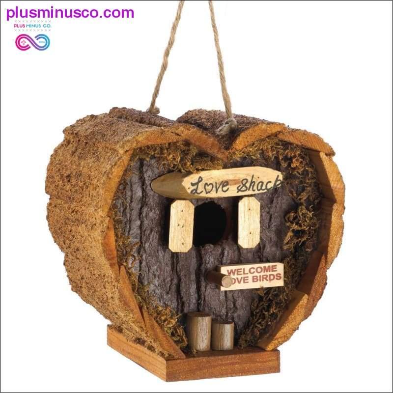 Plus Minus Co The Love Shack Birdhouse ll Plusminusco.com