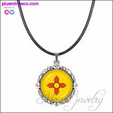 Plus Minus Co The State of Maryland Pendant Flag of MD Necklaces Maryland, view 4