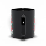 Plus Minus Co The Tree Isn't The Only Thing Getting Lit This Year Classic Black Mugs,, view 5