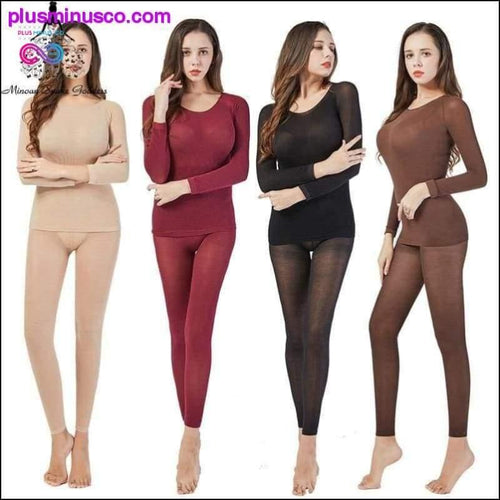 Plus Minus Co This Warm Long Johns Winter Thermal Underwear Set For Men