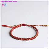 Plus Minus Co Tibetan Buddhist Hand Braided Cotton thread Lucky Knots, view 2