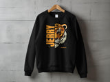 Plus Minus Co Tiger Face T-Shirt - Fierce Jerry Tiger Graphic Tee - Wild Animal Print Shirt - Men's and Women's Casual Wear, view 2